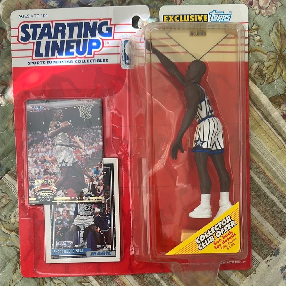 Shaquille O'Neal Action Figure - Black and White